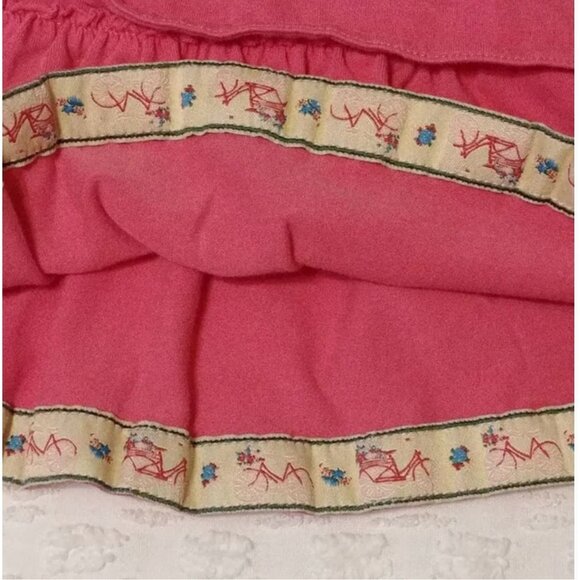 Matilda Jane Pink Ruffled Have Your Cake Dress Toddler Girls Size 2 Excellent co - Picture 7 of 9